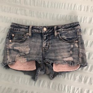 American Eagle jean shorts